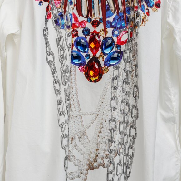 Comme Des Garçons Homme Plus 2019 Talisman Jewels Long Shirt - Picture 9 of 13